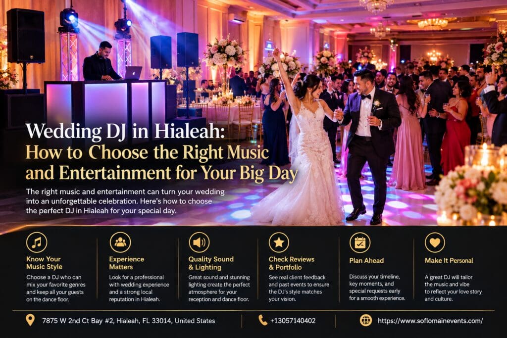 Wedding DJ in Hialeah
